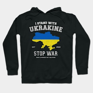 I stand with Ukraine Hoodie